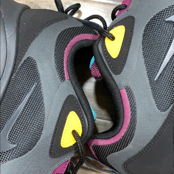 NIKE AIR MAX 200 Bl/Anthracite-Bordeaux - Picture 14 of 16